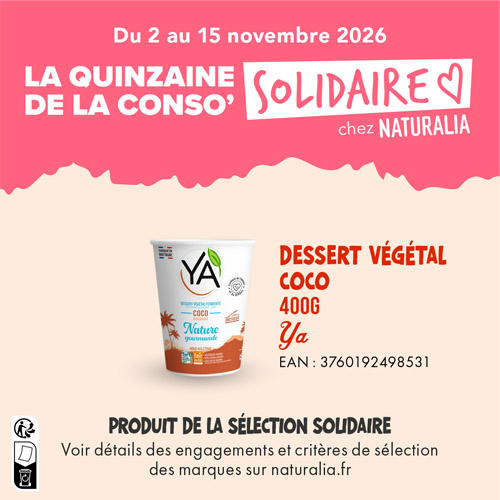 YA - quinzaine de la conso solidaire