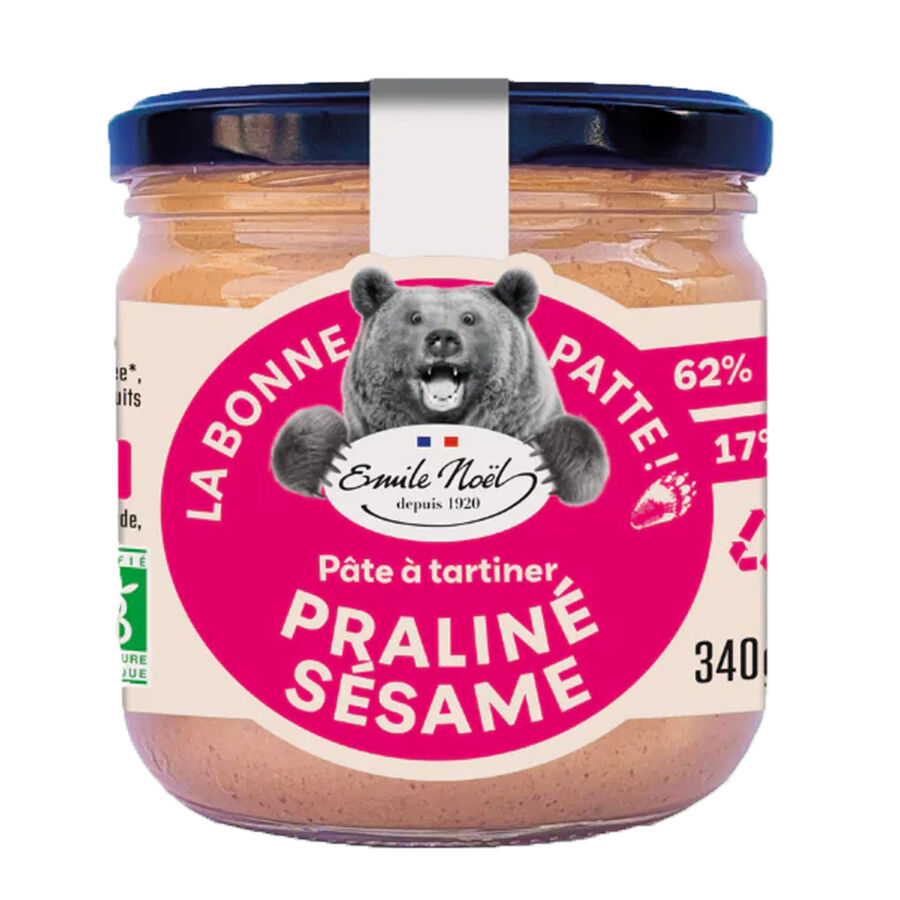 Pâte à Tartiner Praliné Sésame 340g Bio