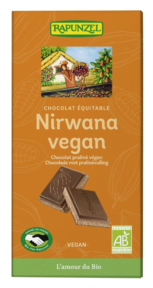 Chocolat Praliné Vegan 100g 