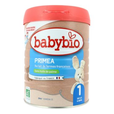 BABYBIO PRIMEA lait infantile bio 1er âge