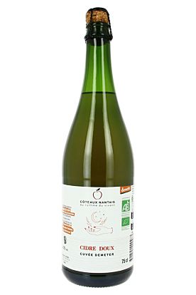 Vinaigre de cidre Bio Demeter - 75 cL - Côteaux Nantais