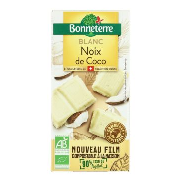 Chocolat Blanc Coco 100G Bio 