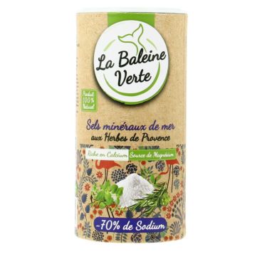Gros sel aux Herbes de Provence 250grs - Sel de Vie