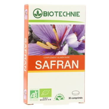 Safran en poudre bio Naturaplan (500mg) acheter à prix réduit