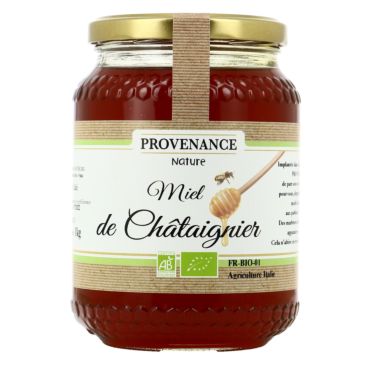 Miel liquide de Châtaignier - Un p'tit bout d'Auvergne