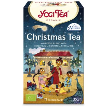 YOGI Organic Christmas Tea infusion aux plantes et épices 12 sachets 26,4g  pas cher 