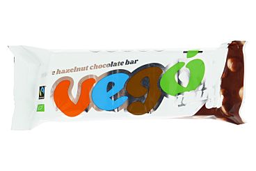 Barre Chocolat VEGO : La barre vegan aux noisettes XXL !