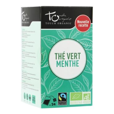 N°51 - Thé vert BIO – Menthe verte - Sachet Vrac 100gr – Mursel