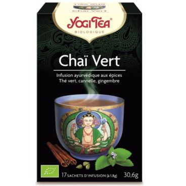 Yogi Tea Yogi Tea Chai Vert 17Inf Bio - Naturalia Courses en ligne et offres