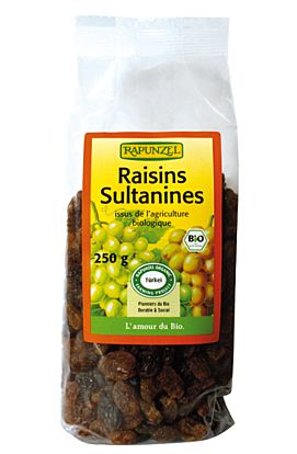 Raisins Secs Sultanines 250g Bio