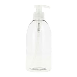 Flacon médical 500 ml couleur claire avec vaporisateur à pompe blanc avec  couvercle transparent