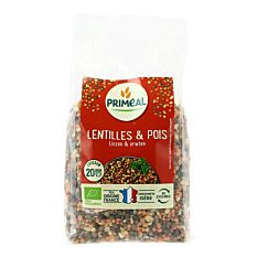 Lentilles & Pois 500 G Bio