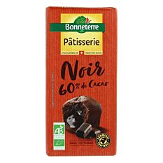 Chocolat Patisserie Noir 200G Bio