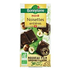Chocolat Noir Noisette 100G Bio