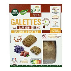 Galette Sarrasin Ss Glutenx2 Bio