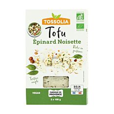 Tofu Epinard Noisette 2X100G Bio