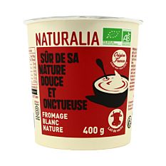 Fromage blanc nature 6% 400g Bio