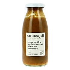 Soupe Lentilles Carottes 25cl Bio