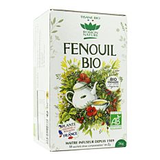 Infusion Fenouil 18 infusions Bio