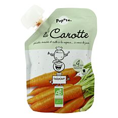 Purée de carotte en gourde 120g Bio 