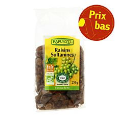Raisins Sultanines 250g Bio