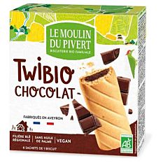 Twibio fourrés au chocolat 150g Bio