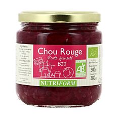 Chou Rouge lacto-fermenté 300g Bio
