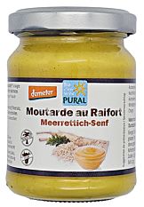 Moutarde Au Raifort 125ml Bio