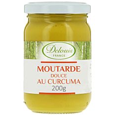 Moutarde Douce Aromates 200G Bio