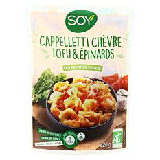 Cappelletti chèvre, tofu & épinards 220G Bio