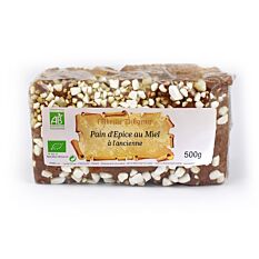 Pain d'épices au Miel à l'ancienne 500g Bio