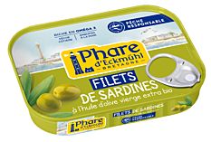 Filets Sardines Olives 100G