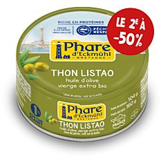 Thon Listao à l'huile d'olive 160G