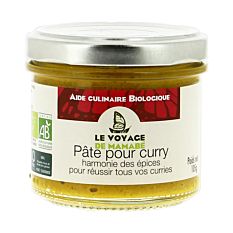 Pâte pour curry 105G Bio