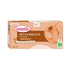 Petits Biscuits Cacao 160g 12M Bio