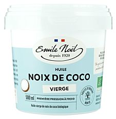 Huile de coco vierge 500Ml Bio