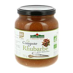 Compote Rhubarbe 725G Bio