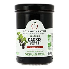 Gelée de Cassis extra 260g Bio