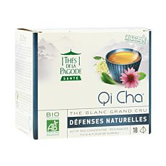 Thé blanc Qi Cha 18 infusions Bio