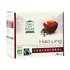 Thé Pu Erh hao Ling Cholestérol - 30 infusions Bio