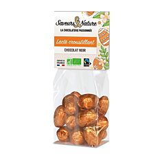 Œufs chocolat noir cœur lacté 150g Bio