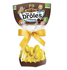 Sachet d’œufs pralinés chocolat noir 150G Bio