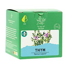 Infusions thym - 15 infusions Bio