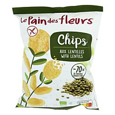 Chips aux Lentilles Vertes 50g Bio