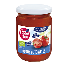 Coulis de tomate pauvre en sel 200g Bio