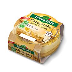 Cheesecake zestes de citron 90g Bio