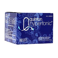 Quinton Hypertonic buvable - 30 ampoules