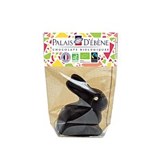 Mini lapin chocolat noir 70g Bio