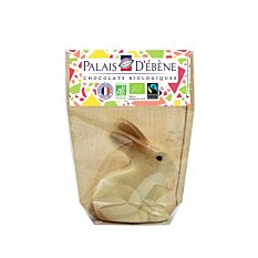 Mini lapin au chocolat blanc 70G Bio