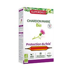 Chardon Marie - 20 ampoules x15ml Bio
